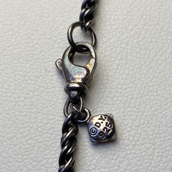 David Yurman "Cable Coil" Sterling Necklace - Picture 10 of 10